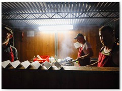 Grill - letzte Schicht