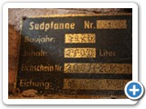 Blick auf das Schild der Sudpfanne