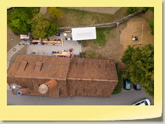 Brauhaus direkt von oben