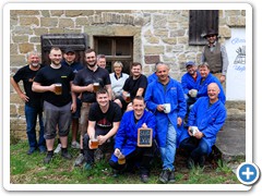 Mit Fotograf und Vorstandschaft