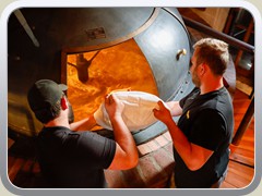 Malzzugabe direkt im Kessel