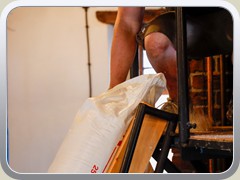 pro Sack immerhin 25kg