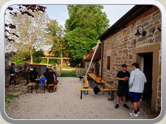 Früh am Morgen ist es noch ruhig