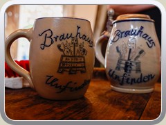 Unsere Krüge - alles Handarbeit