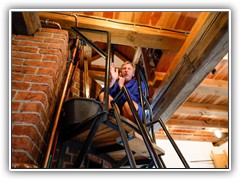 Oberbraumeister Georg im Einsatz