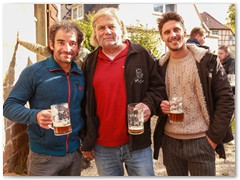 Besuch aus Italien + Heiner