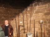 In diesem Turm wurde das Eis zur Kühlung gelagert