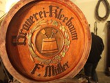 Geschnitzes Bierfass