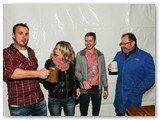 Prost mit Mutter und Vorstand