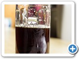 Der Hauptdarsteller: das wieder sehr gelungene Bockbier