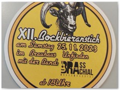 Das 12. Unfindner Bockbierfes steht an. 
