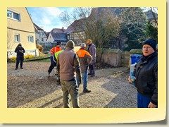 Aufbau vom Donnerstag Abend