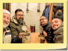 Fotograf, Köslauer Brauchef und italienische Brauer