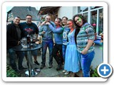 auch auf der Terasse nebenan