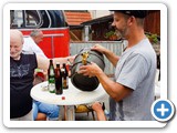 und bekommen auch ein Bier