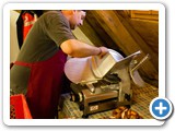 Vorbereitungen in der Brotzeit