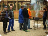 Mittagessen vom Grill