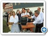 Die Braut muss anzapfen