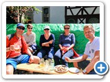 Üflder im Biergarten