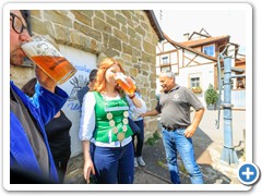 Es darf auch getrunken werden. Unser neues Sommerhelles vom letzten Brautag.