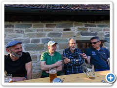 Feierabendbierchen. Wieder mal ein gelungener Brautag.